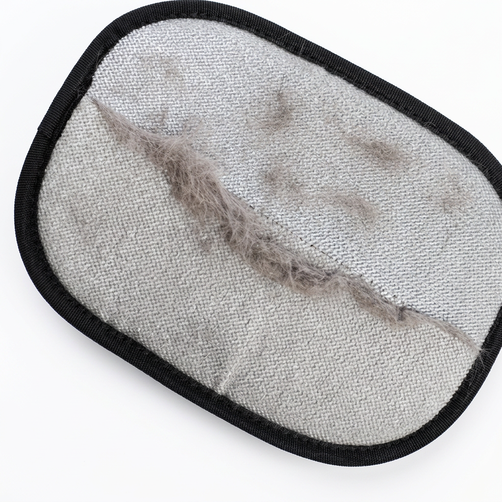 Plush Paws Co. Reusable Pet Hair Remover Mitt – Handheld Fur & Lint Cleaner for Furniture & Clothes