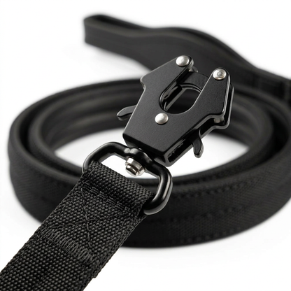 Plush Paws Co. Secure Control Dog Leash — Heavy-Duty Tactical Design