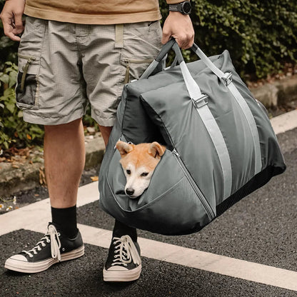 Waterproof Travel Dog Car Seat Bed - Gym Bag 5