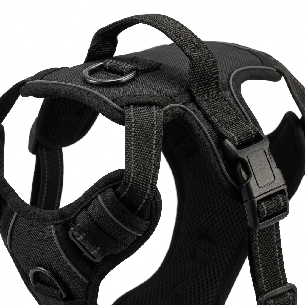 Plush Paws Co. Secure Walking Dog Vest Harness — Active-Fit Control Design