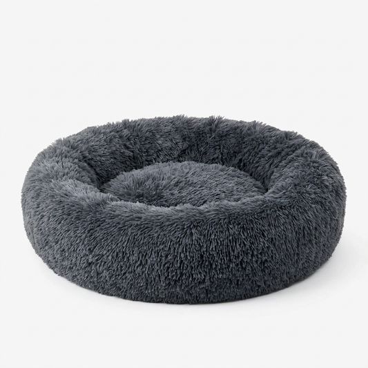 Plush Paws Co. Snuggle Nest Lounger — Calming Style Dog Bed Design