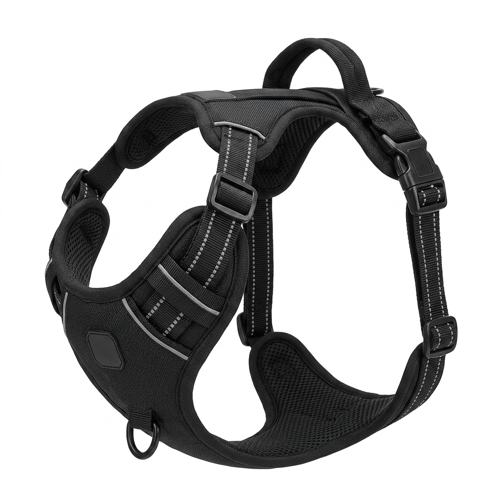 Plush Paws Co. Stress-Free Walking Vest — No Pull Dog Harness Design