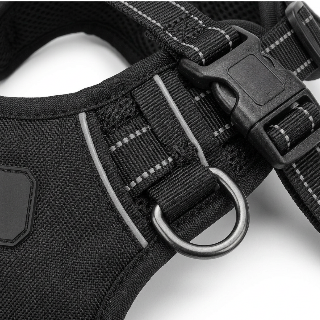 Plush Paws Co. Stress-Free Walking Vest — No Pull Dog Harness Design