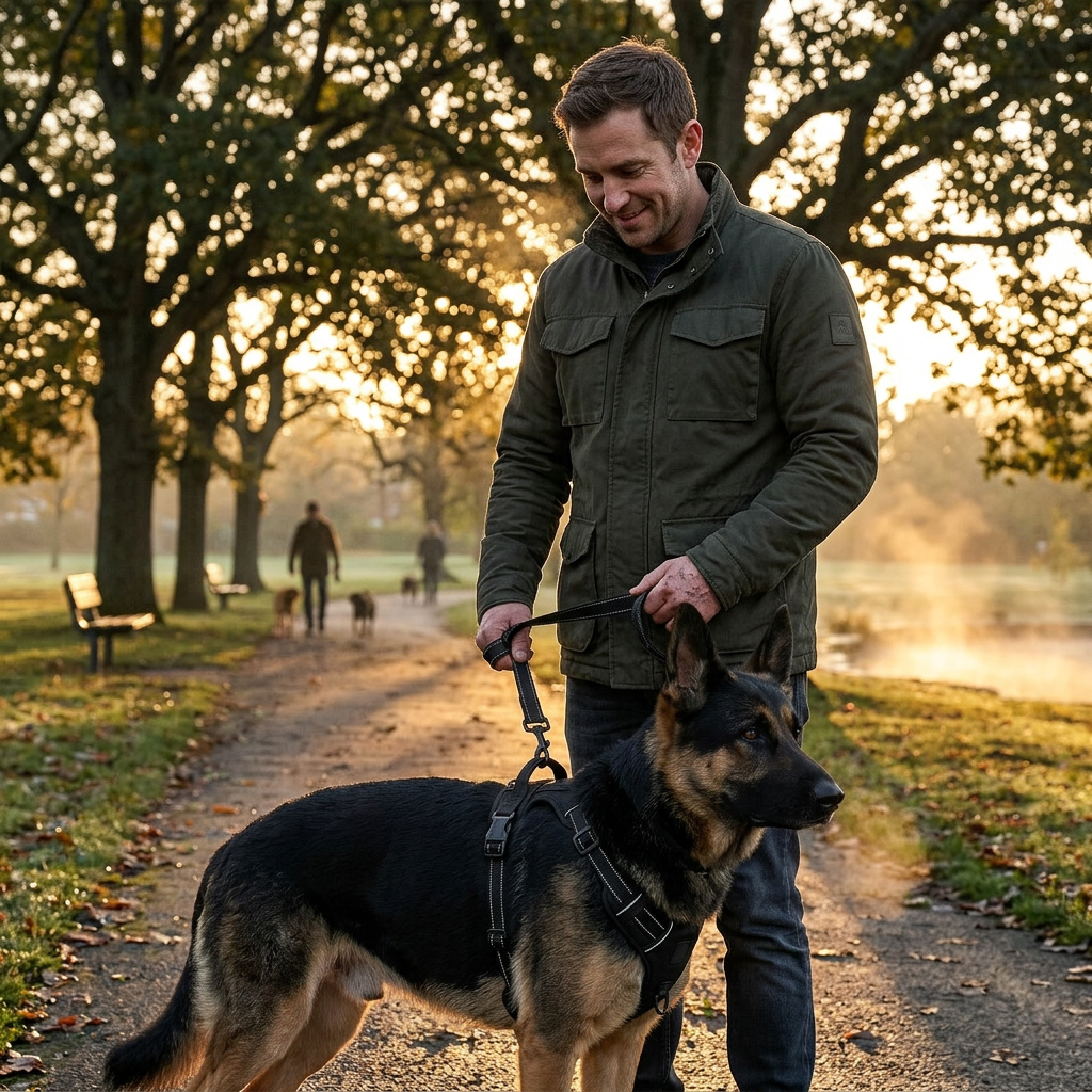 Plush Paws Co. Stress-Free Walking Vest — No Pull Dog Harness Design
