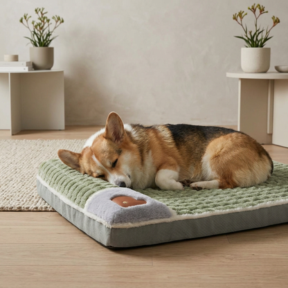 Plush Paws Co. Supportive Canine Resting Pad — Memory Foam Pet Build