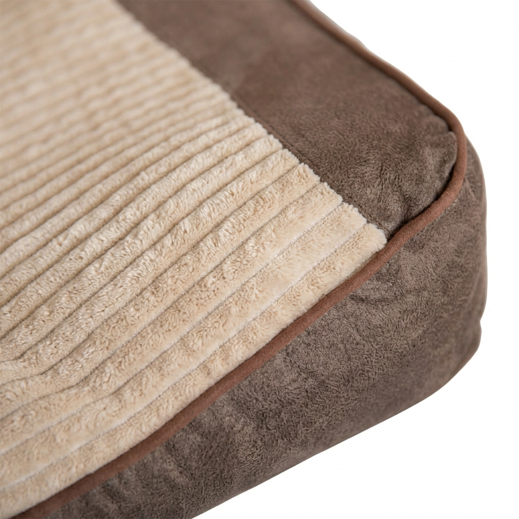 Plush Paws Co. Supportive Rest — Bolstered Contour Dog Bed Design