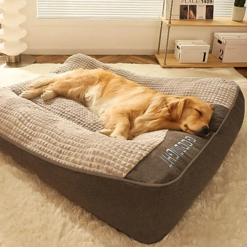 Calming Dog Cushion For Small To Medium Breeds 32x25x7 In And 40x30x8 In Plush Comfort Bed