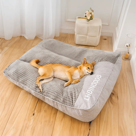 Calming Dog Cushion For Small To Medium Breeds 32x25x7 In And 40x30x8 In Plush Comfort Bed